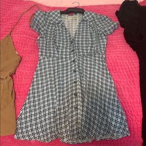 Plaid urban outfitters dress (never worn)